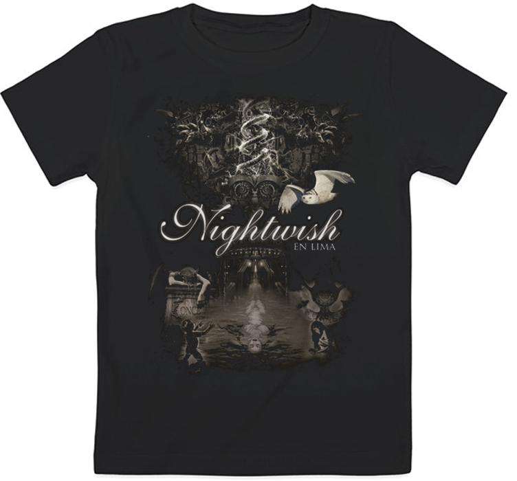 

Детская футболка Nightwish - El Lima (чёрная) 3-4 104