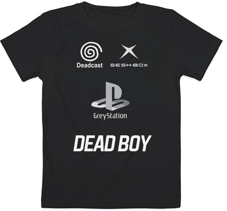 

Детская футболка Bones / Sesh - DEADBOY Greystation Seshbox Deadcast (чёрная) 12-13 152