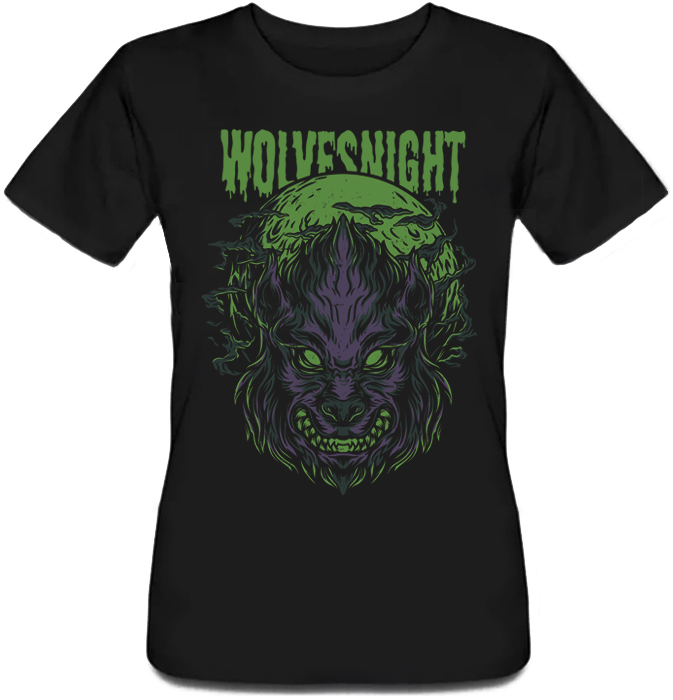 

Женская футболка Fat Cat Wolf - Wolves Night (чёрная, Женская футболка Fat Cat Wolf - Wolves Night (чёрная) XS