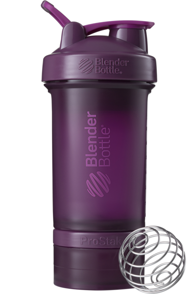 

Шейкер спортивный Blender Bottle ProStak 650 мл с 2-мя контейнерами Plum (ORIGINAL)