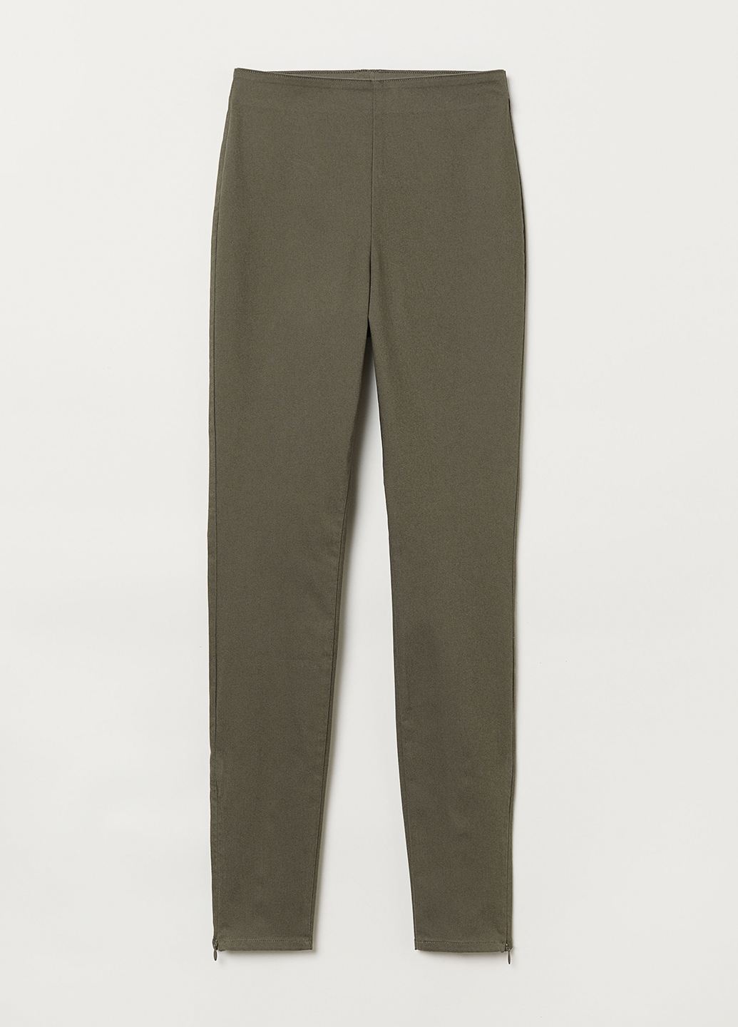 

Брюки H&M 36 Хаки 0660618_пояс.резинка_02