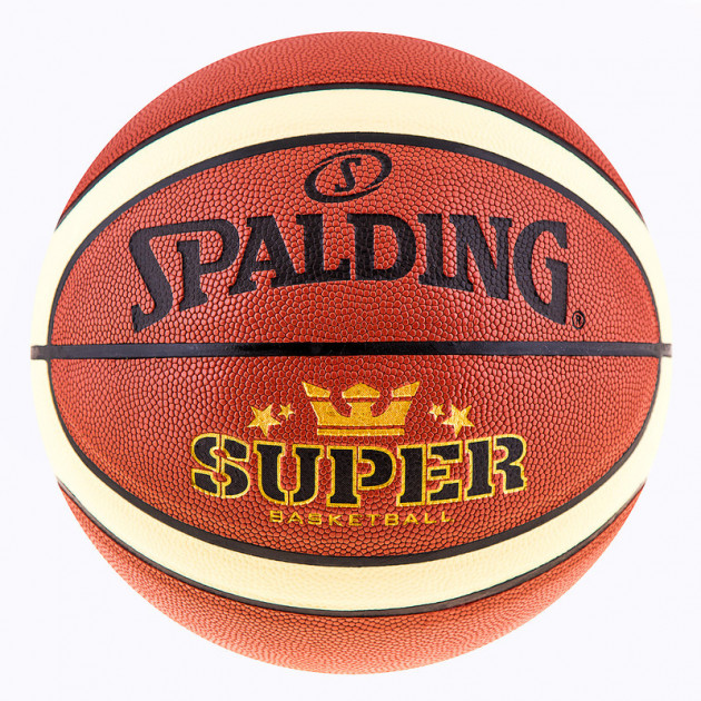 

Мяч баскетбольный Spalding №7 PU Super (полоса) \1
