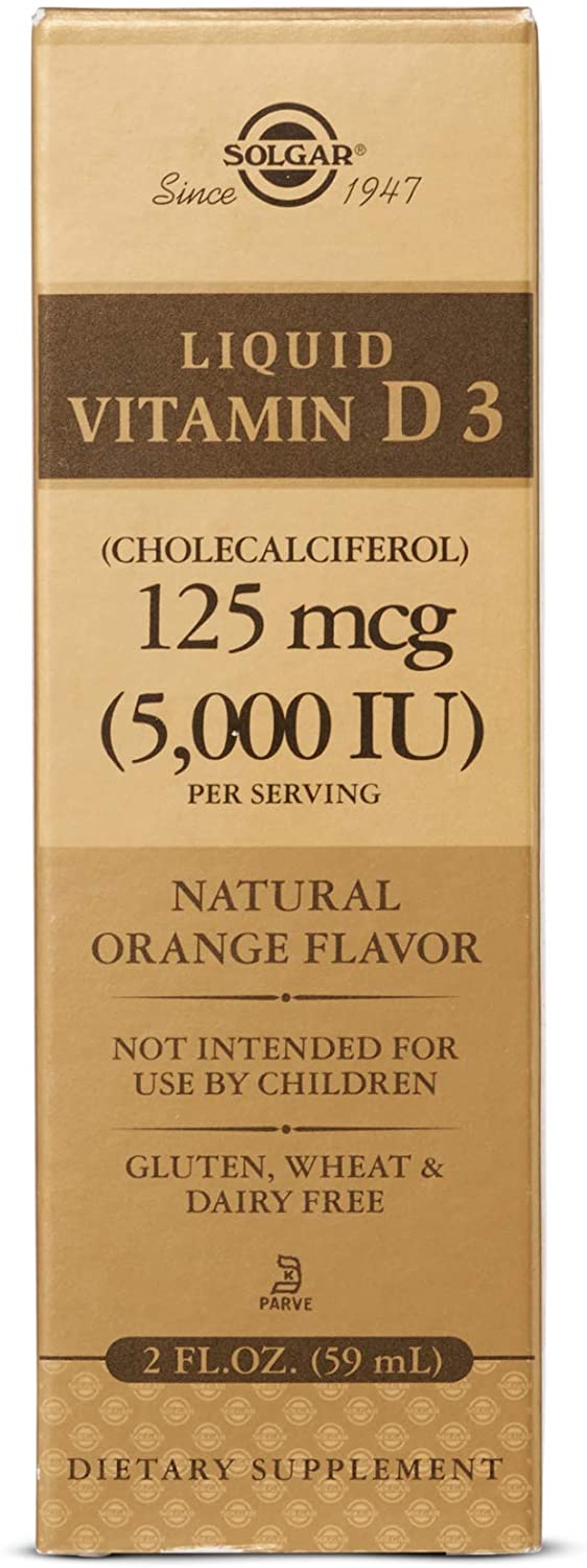 

Витамины Solgar Liquid Vitamin D3 59 мл Апельсин (4384302812)