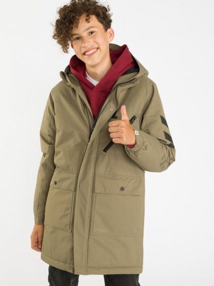 Акція на Підліткова демісезонна куртка для хлопчика Reporter Young 223-0886B-09-599 146 см від Rozetka