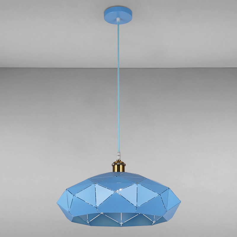 

Люстра подвесная Light House LS-15193 BLUE голубая