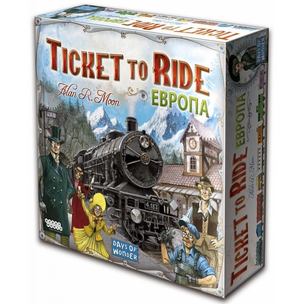 

Настольная игра Hobby World Ticket to Ride: Европа (3-е рус. изд.) (1032)