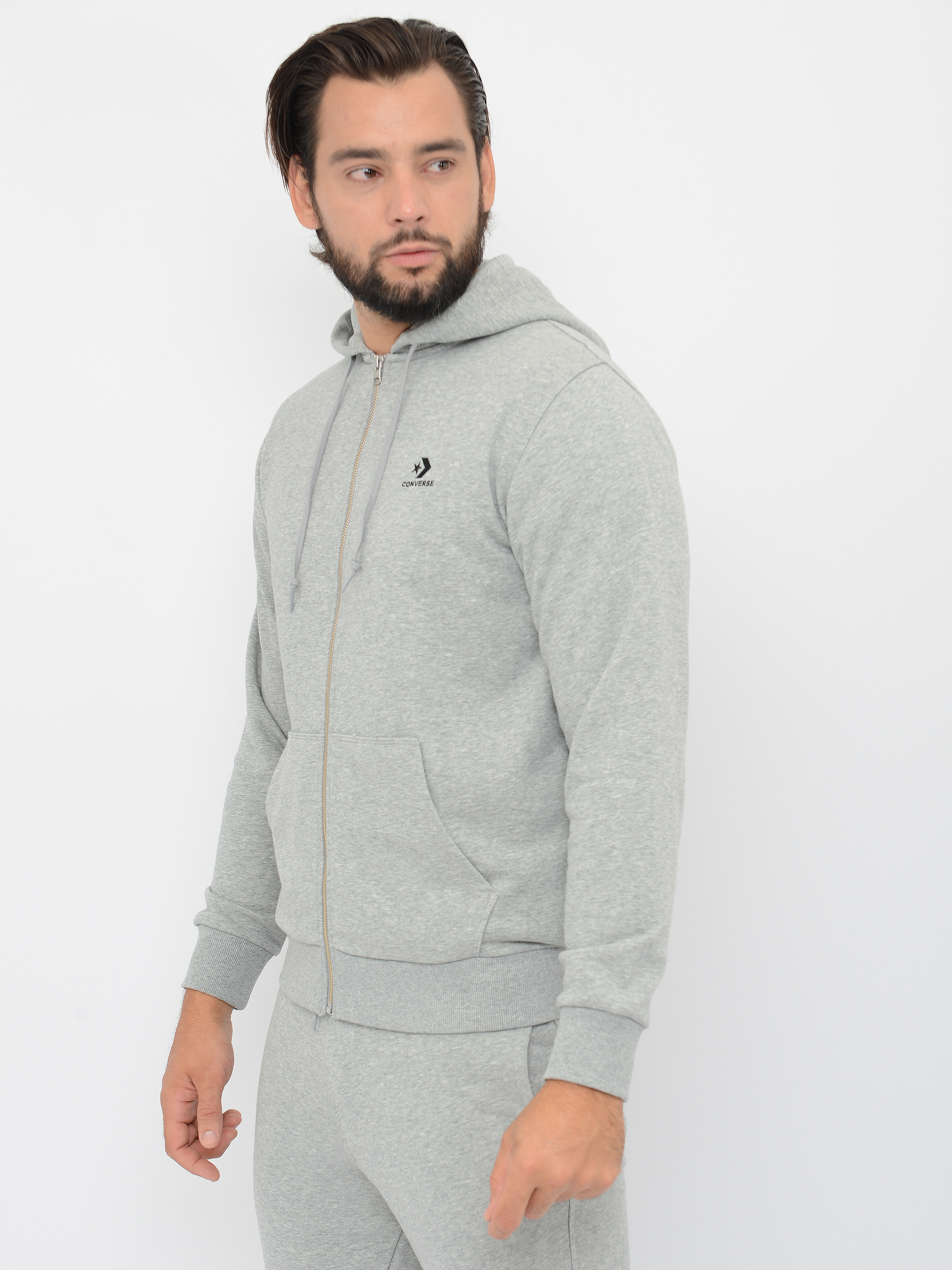 

Толстовка Converse Emb Fz Hoodie Ft 10020341-035 S Vgh