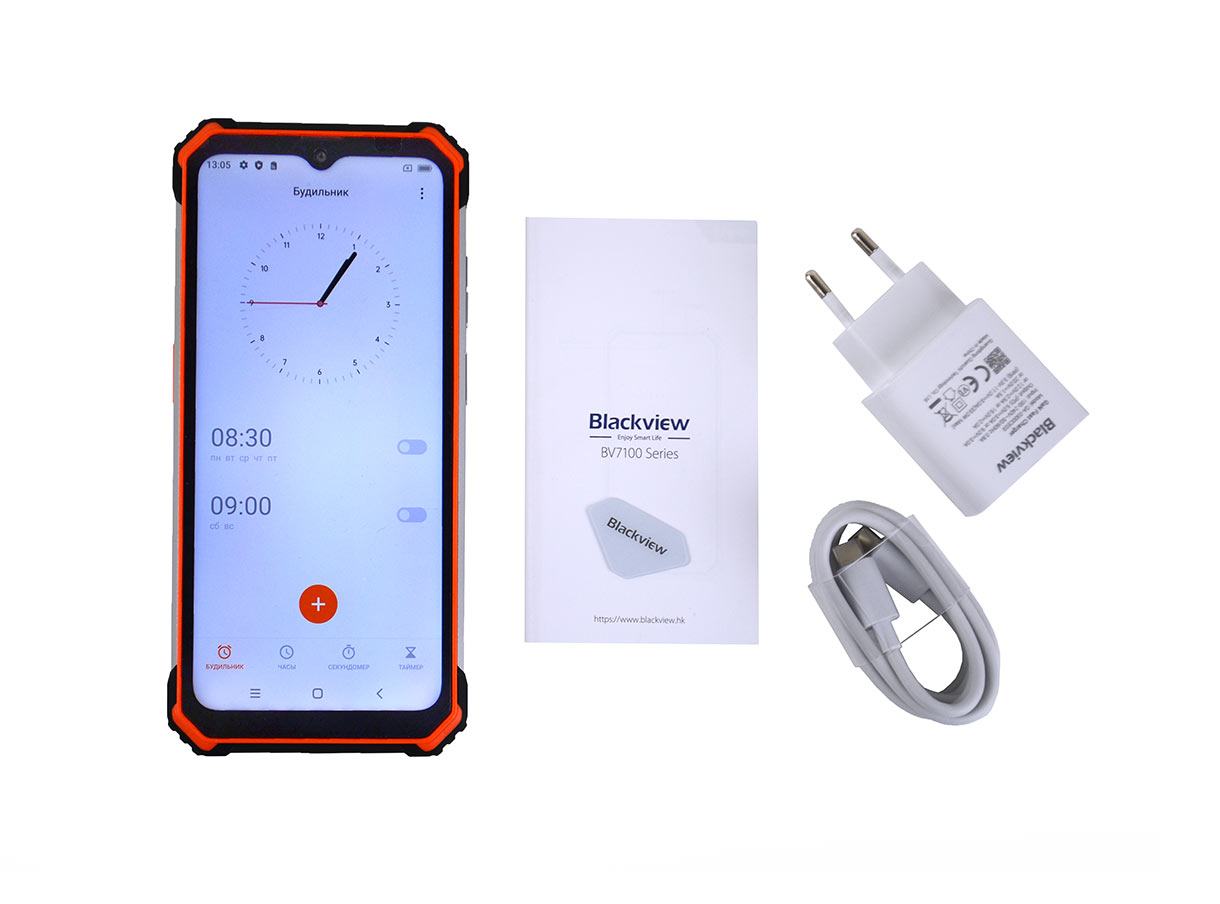 Мобильный защищенный телефон Blackview BV7100 (6+128Gb, 13000 mAh) Orange –  фото, отзывы, характеристики в интернет-магазине ROZETKA от продавца:  Cartic | Купить в Украине: Киеве, Харькове, Днепре, Одессе, Запорожье,  Львове