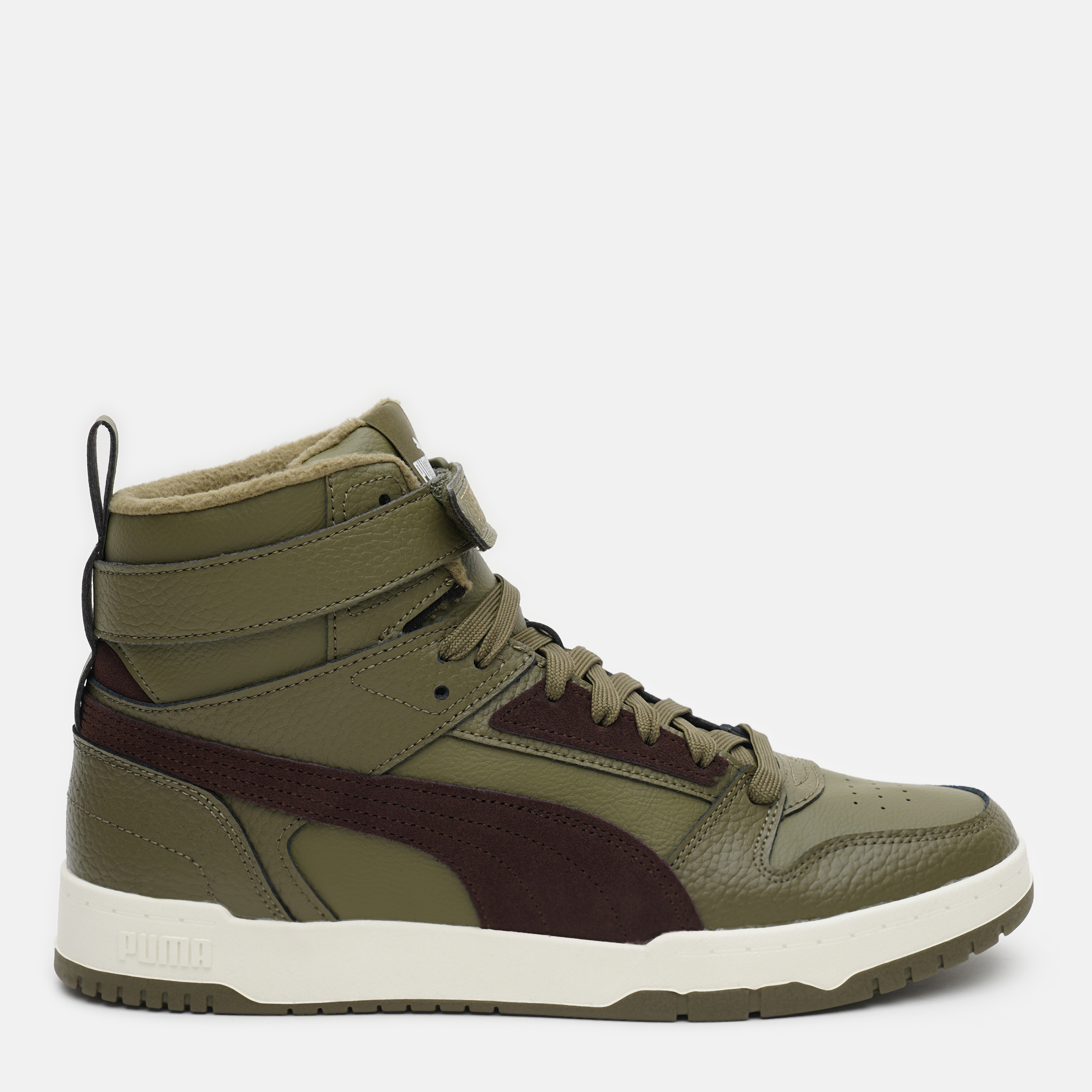 Акція на Чоловічі зимові черевики Puma RBD Game WTR 38760401 42.5 (8.5) 27.5 см Deep Olive-Dark Chocolate-Puma Team Gold від Rozetka