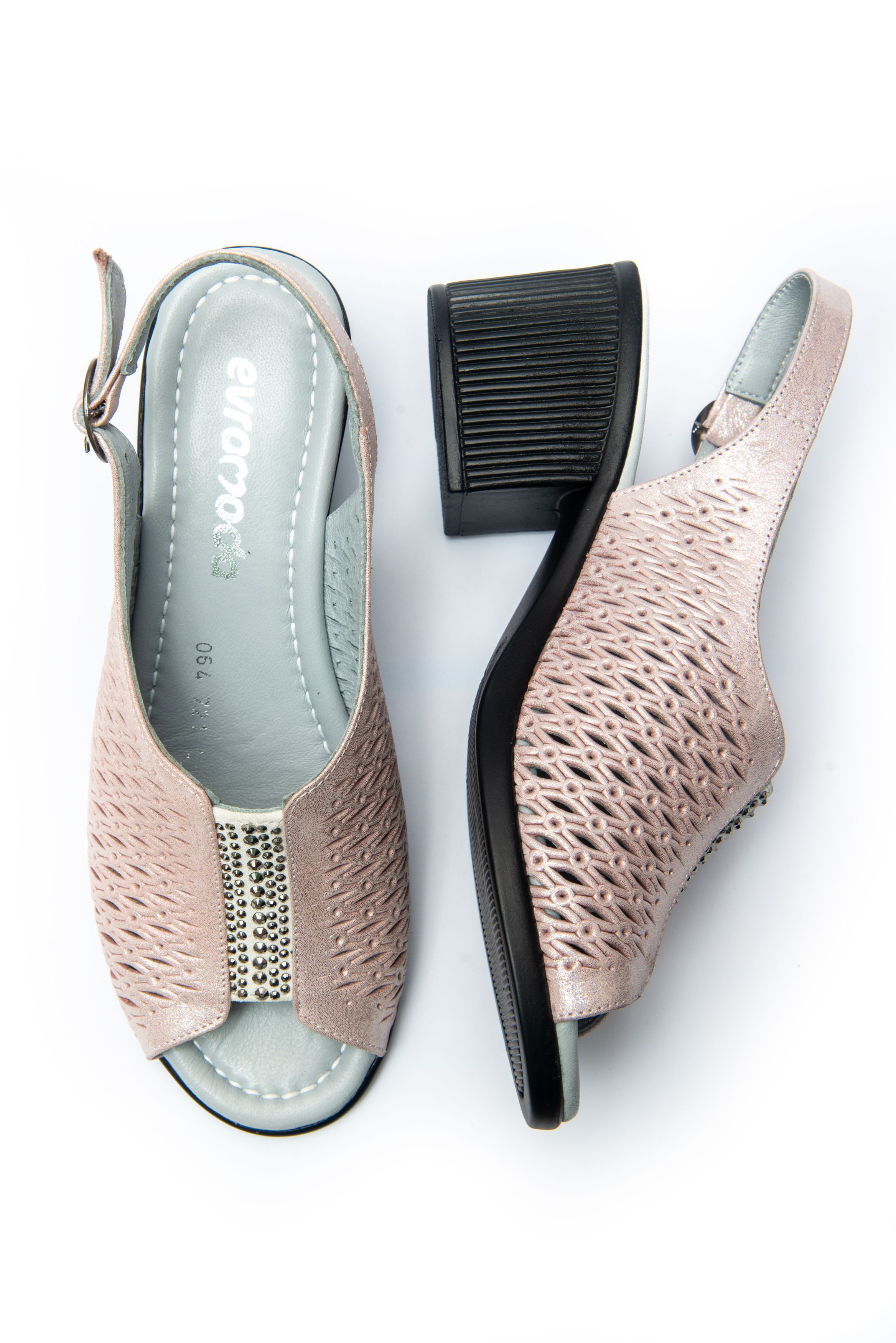 

Босоножки Evromoda 00181 Розовые 36