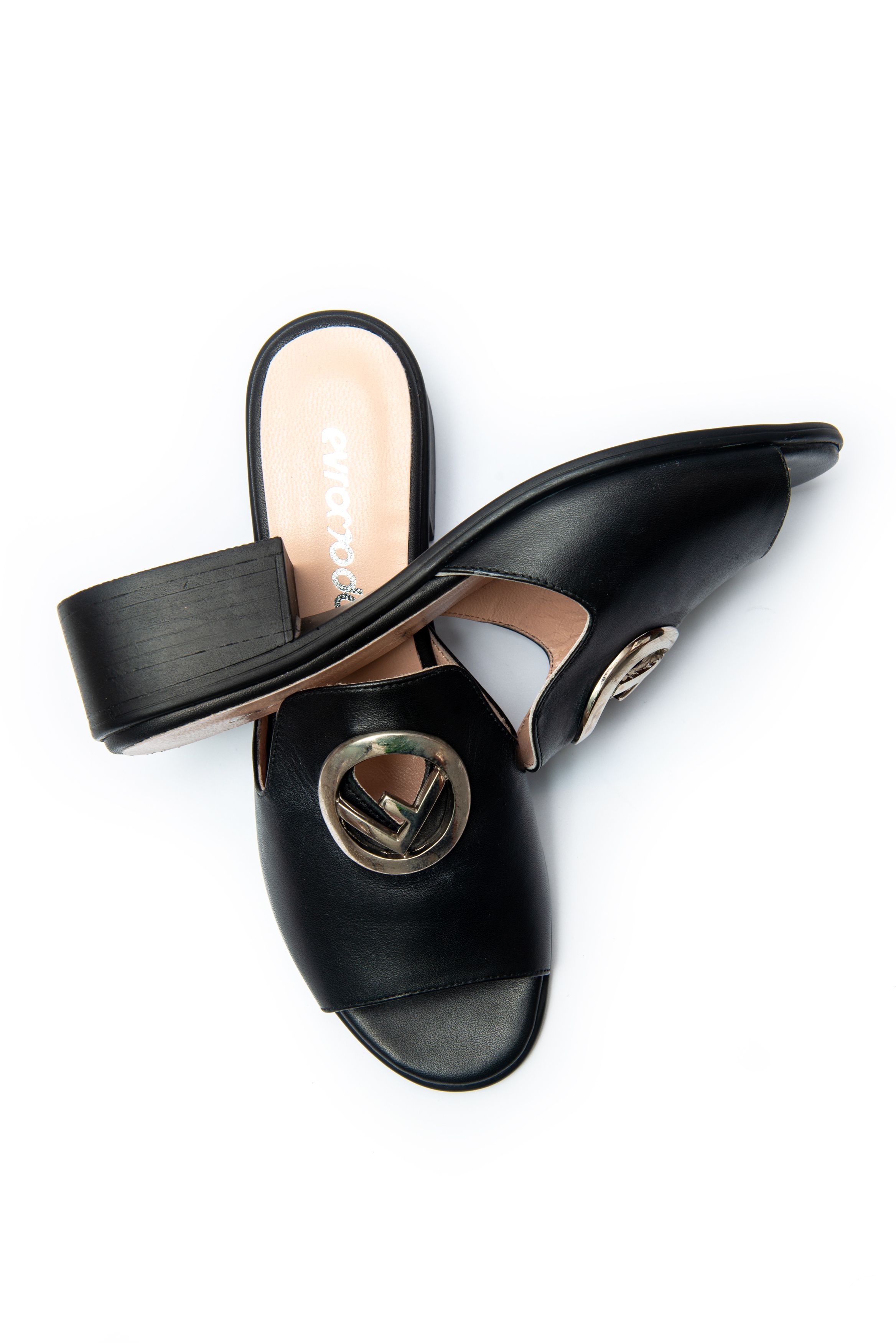 

Шлепанцы Evromoda 00175 Черные 36