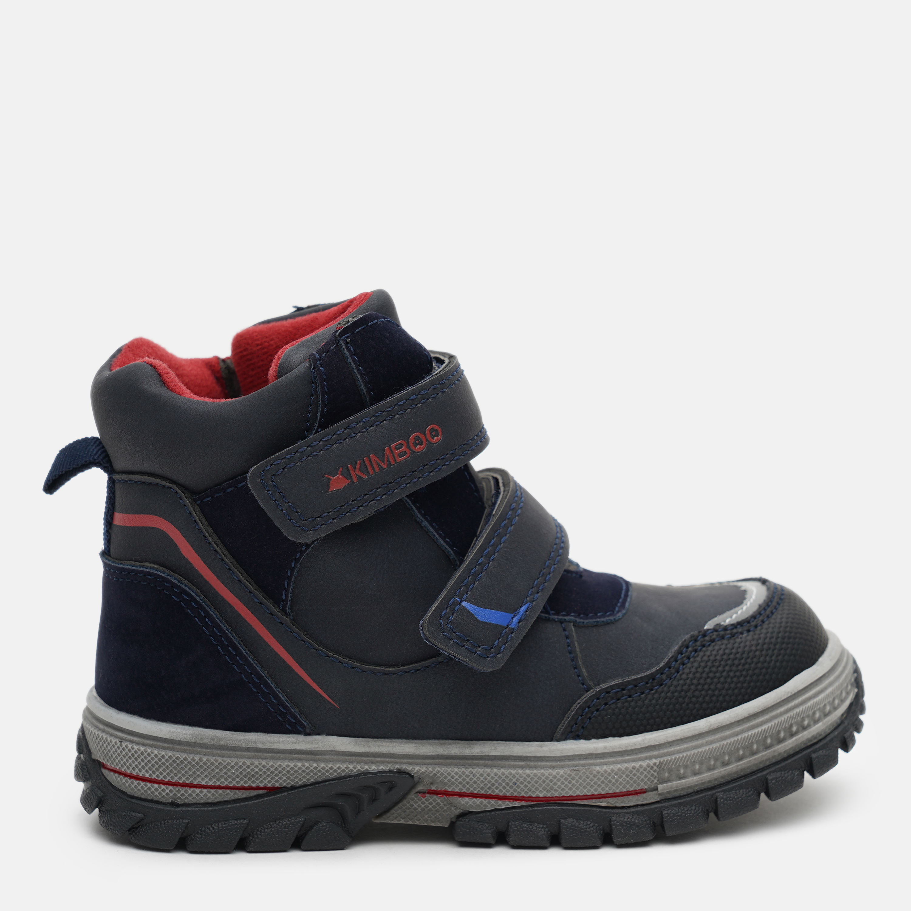 Акция на Дитячі демисезонні черевики для хлопчика Kimboo YF625-1B 23 Сині от Rozetka