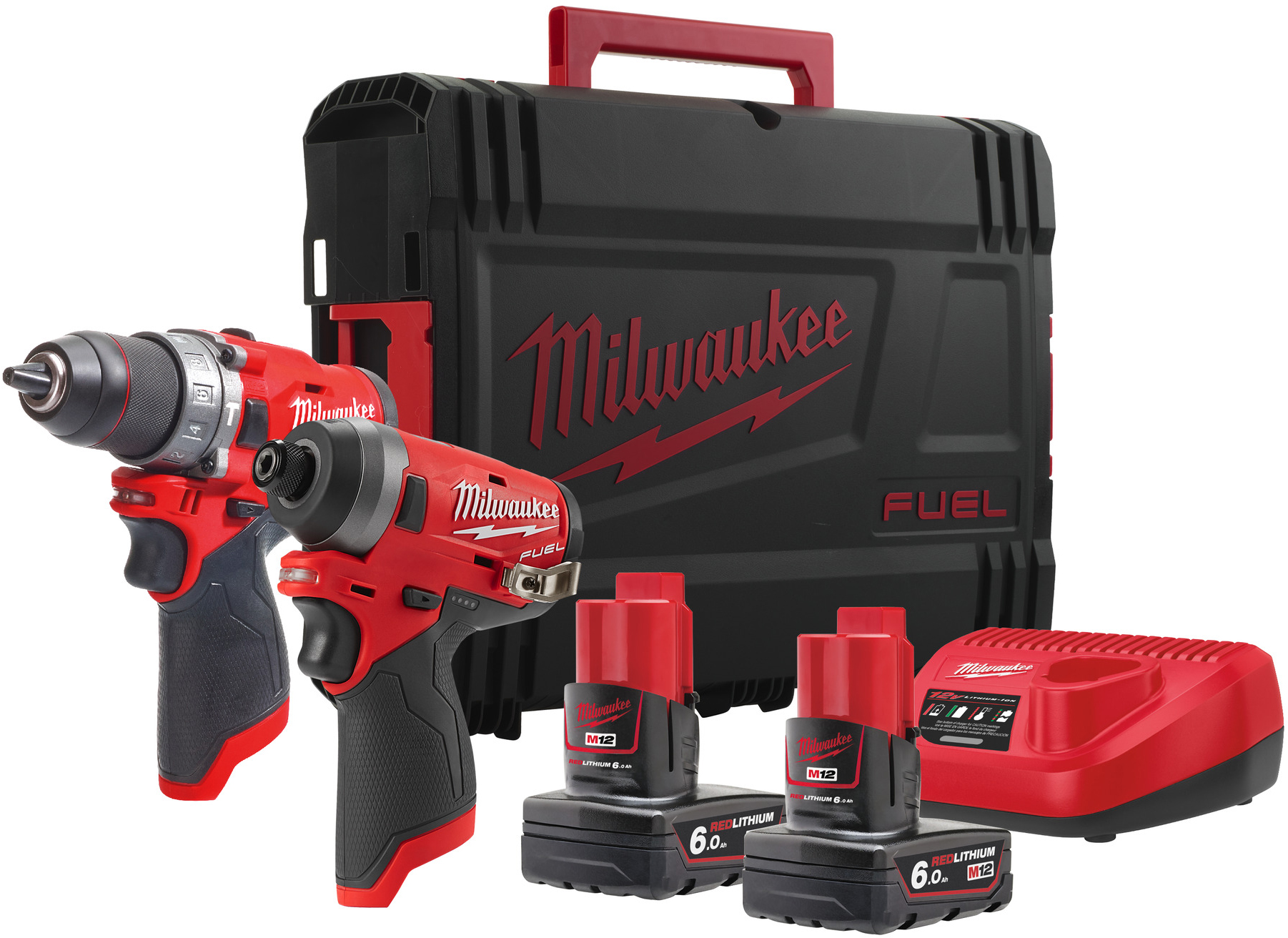 Набор из двух инструментов бесщеточных Milwaukee M12 FPP2A-602X ...