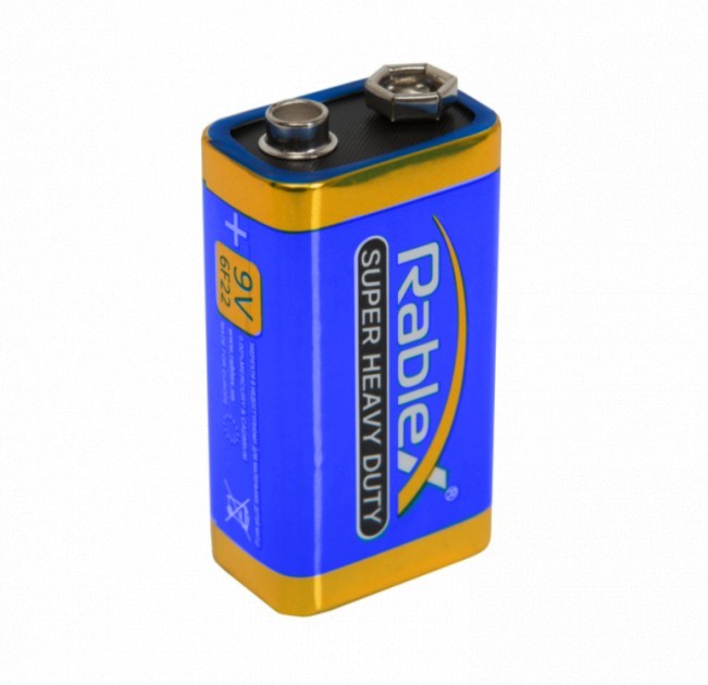 Батарейка Rablex 6F22 9V крона (04099) – низкие цены, кредит, оплата ...