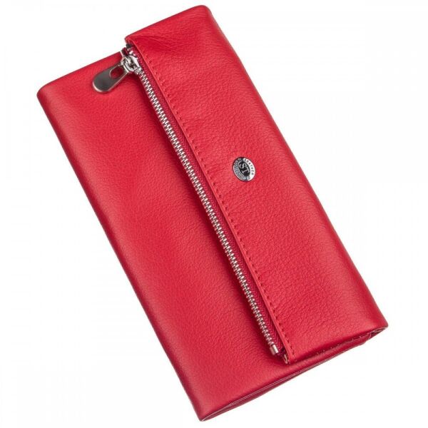 

Женский красный кошелёк из натуральной кожи ST Leather 20091