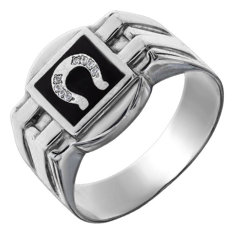 

Кольцо мужское Diamant к2444с 20.5