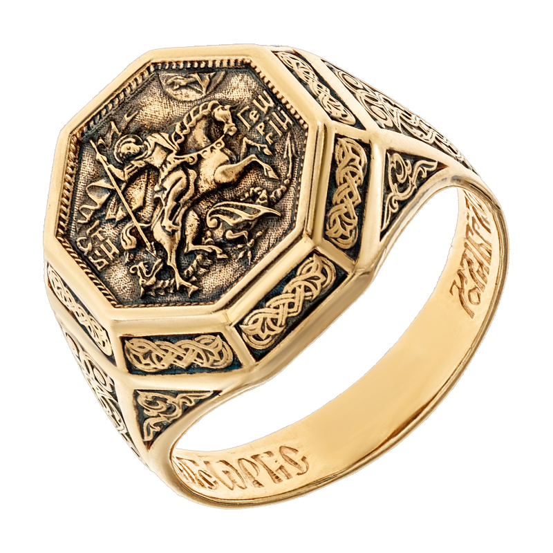 

Кольцо мужское Diamant к2998 20.5