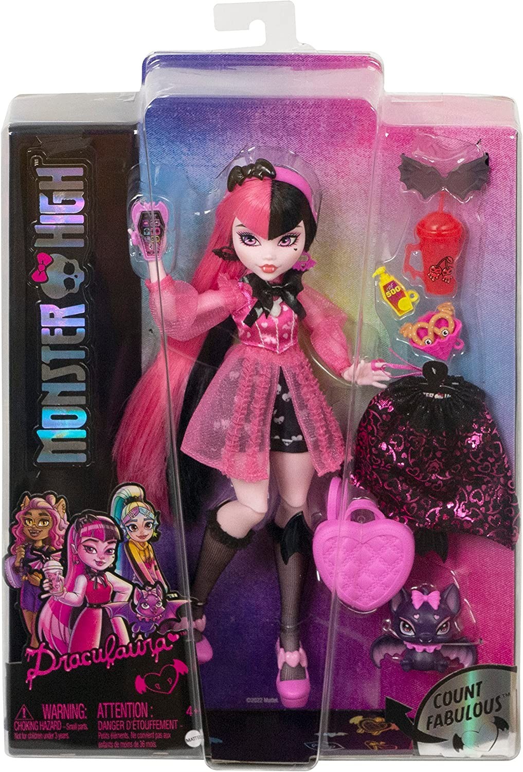 Кукла Mattel Монстер Хай Дракулаура 2022 Monster High Draculaura Posable  Fashion Doll (HHK51) – фото, отзывы, характеристики в интернет-магазине  ROZETKA от продавца: HIT TOY | Купить в Украине: Киеве, Харькове, Днепре,  Одессе,