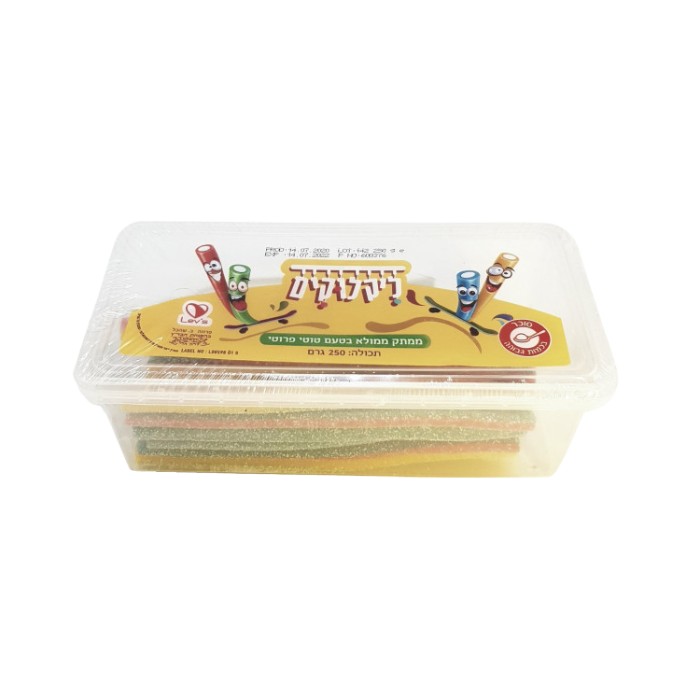 Кислые палочки тути фрути ELISHA Tutti frutti filled sour stick ...