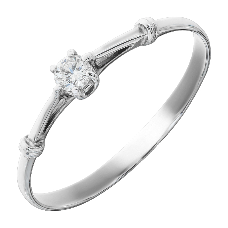 

Кольцо помолвочное Diamant к1844 18.0