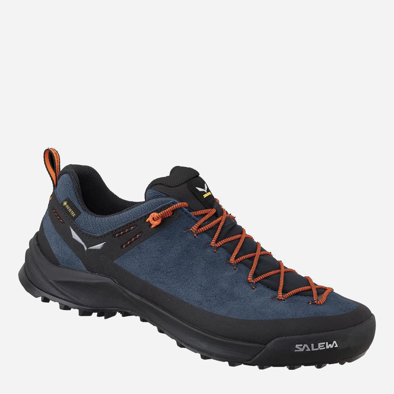 Акція на Чоловічі кросівки для трекінгу з Gore-Tex Salewa Wildfire Leather Gtx 61416 43 (10) 28 см Сині від Rozetka