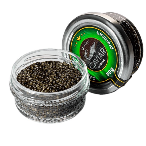 Ікра чорна ROYAL CAVIAR PREMIUM 50 грам – купить в Киеве, Украине ...