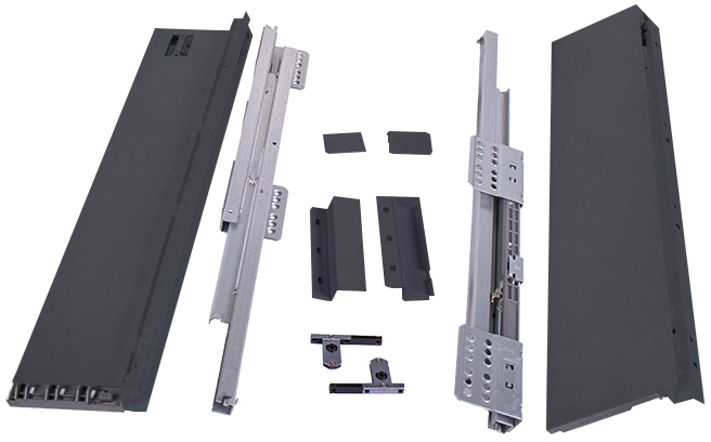 

Тандембокс DC Slim L-450 мм Н=167 мм под плиту 18 мм Графит