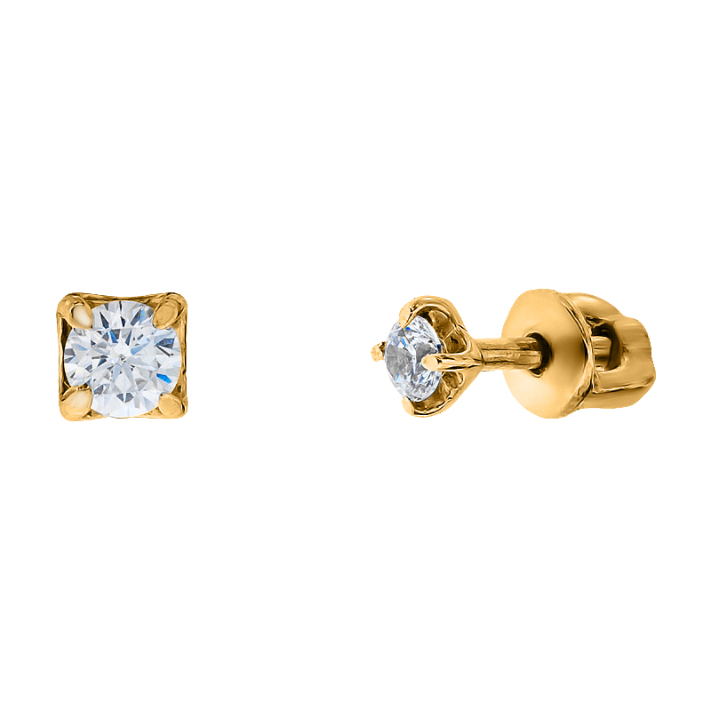 

Серьги-пусеты Diamant с1639