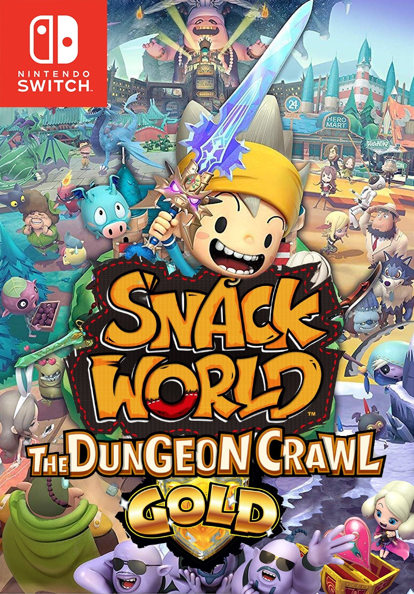 

Snack World the Dungeon Crawl - Gold (англійська версія) Nintendo Switch