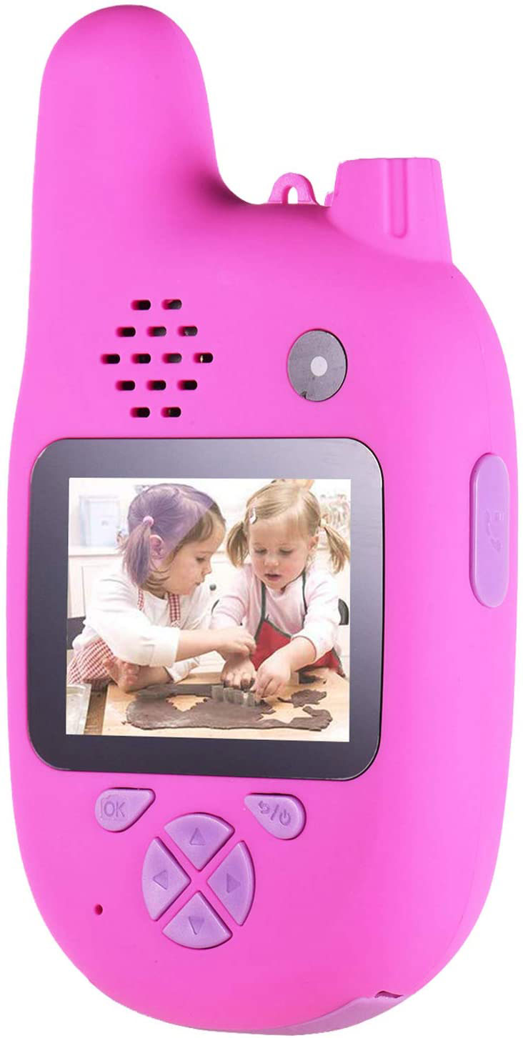 Акция на Цифровой детский фотоаппарат XOKO KVR-500 Walkie Talkie Рация и две камеры Розовый (KVR-500-PN)(9869201544413) от Rozetka UA