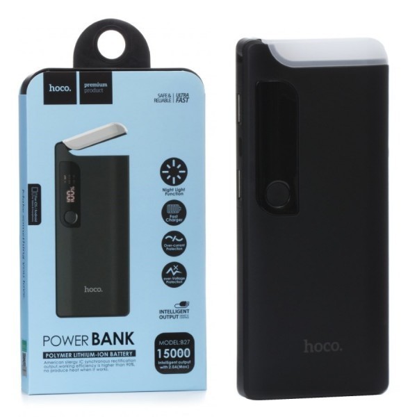 

Power bank Hoco B27 Pusi 15000 mAh Черный