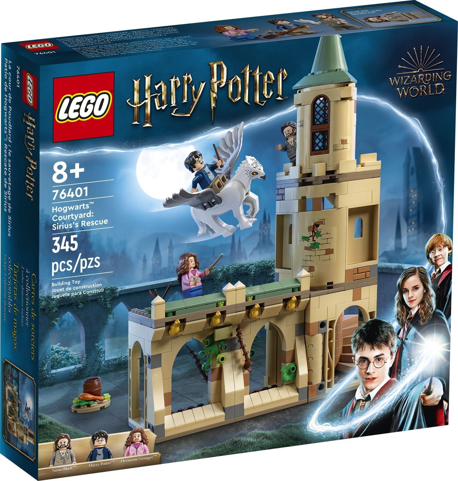 Конструктор Lego Harry Potter Двор Хогвартса Спасение Сириуса 345 деталей  (76401) – фото, отзывы, характеристики в интернет-магазине ROZETKA от  продавца: TOYS LINE | Купить в Украине: Киеве, Харькове, Днепре, Одессе,  Запорожье, Львове