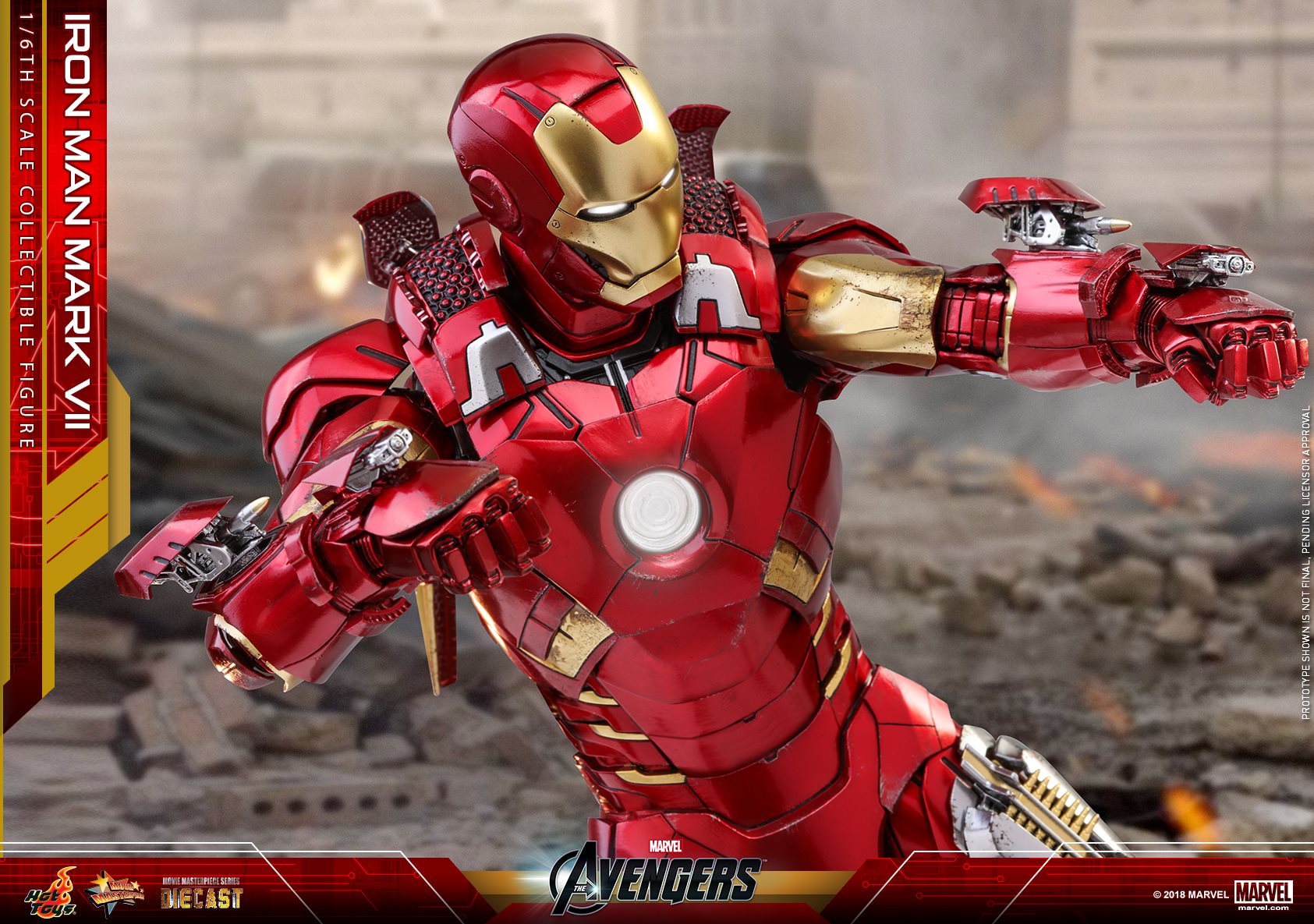 Iron man hot sale mk7 hot toys