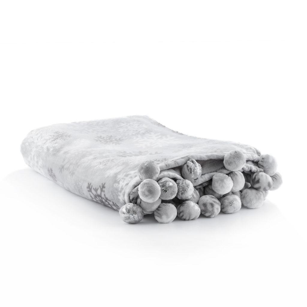 

Плед Home&You Snowball 150x200 см Серый