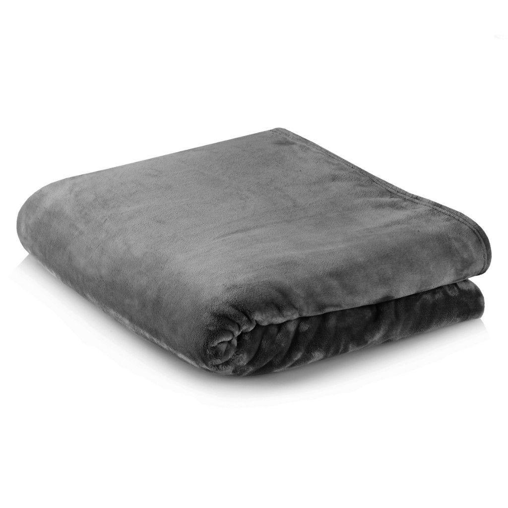 

Плед Home&You Flossy 200x220 см Черный