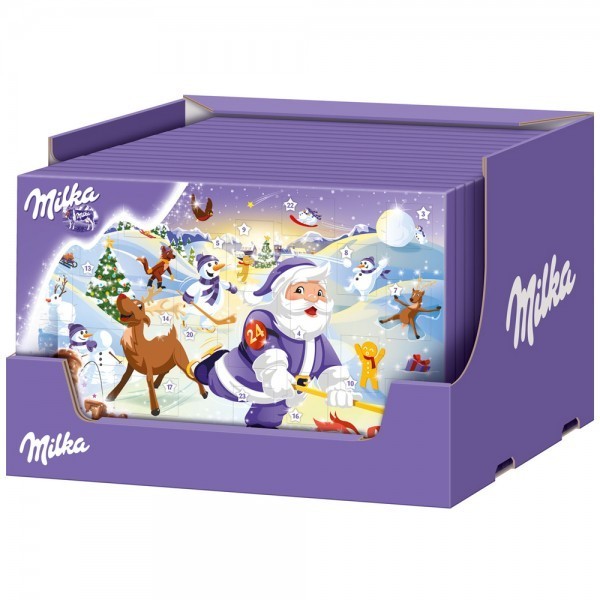Календар Milka Веселий Санта Клаус 200 г – купить в Украине - ROZETKA ...