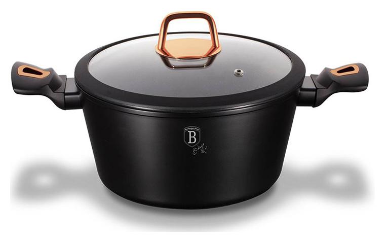 

Кастрюля Berlinger Haus Black Rose 2.5л с мраморным покрытием Original (PSG_BH-1641N)