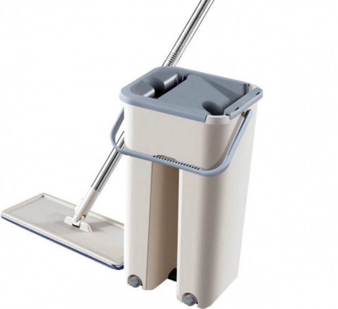 

Швабра с ведром Scratch Cleaning Mop Plus со складной ручкой и системой отжима
