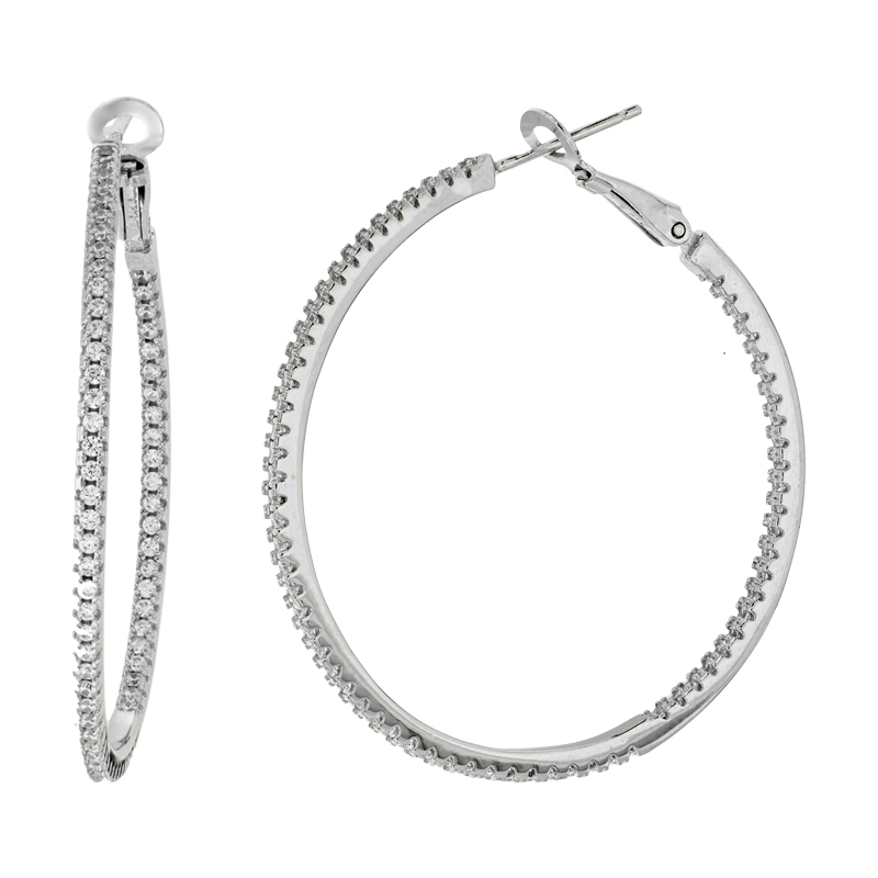 

Серьги-кольца Silvex925 с2ф-169а