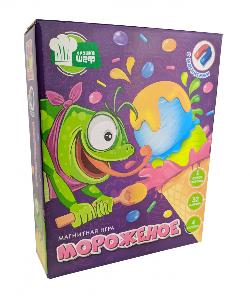 

Игра настольная магнитная "Мороженое " VT2310-01