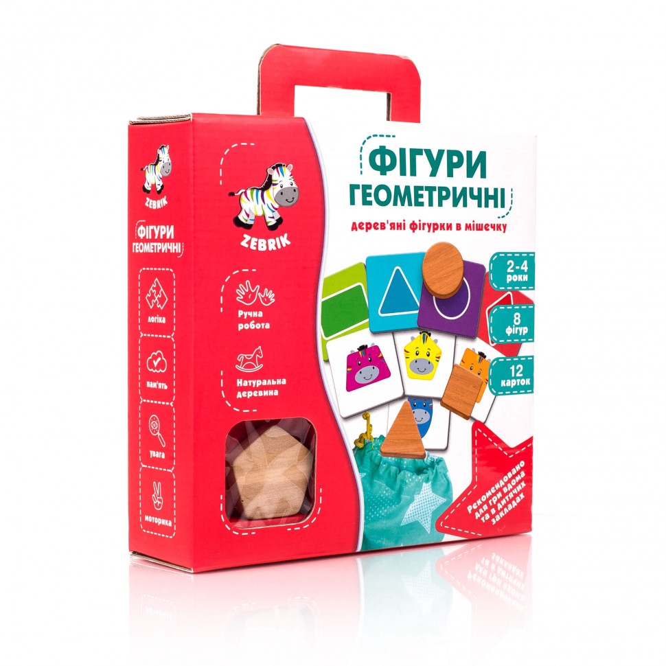 

Геометрические фигуры Vladi Toys дерево ZB2001-02