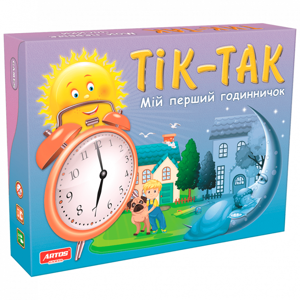 

Развивающая игра "Тик-Так" 0819 Artos Games