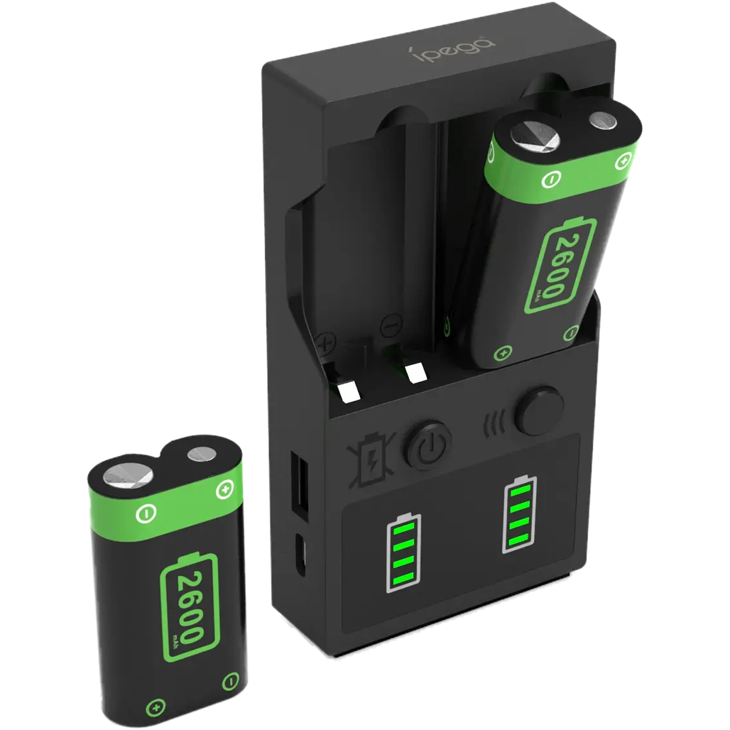 Набор зарядное устройство + аккумуляторы iPega Battery Pack для Xbox ...