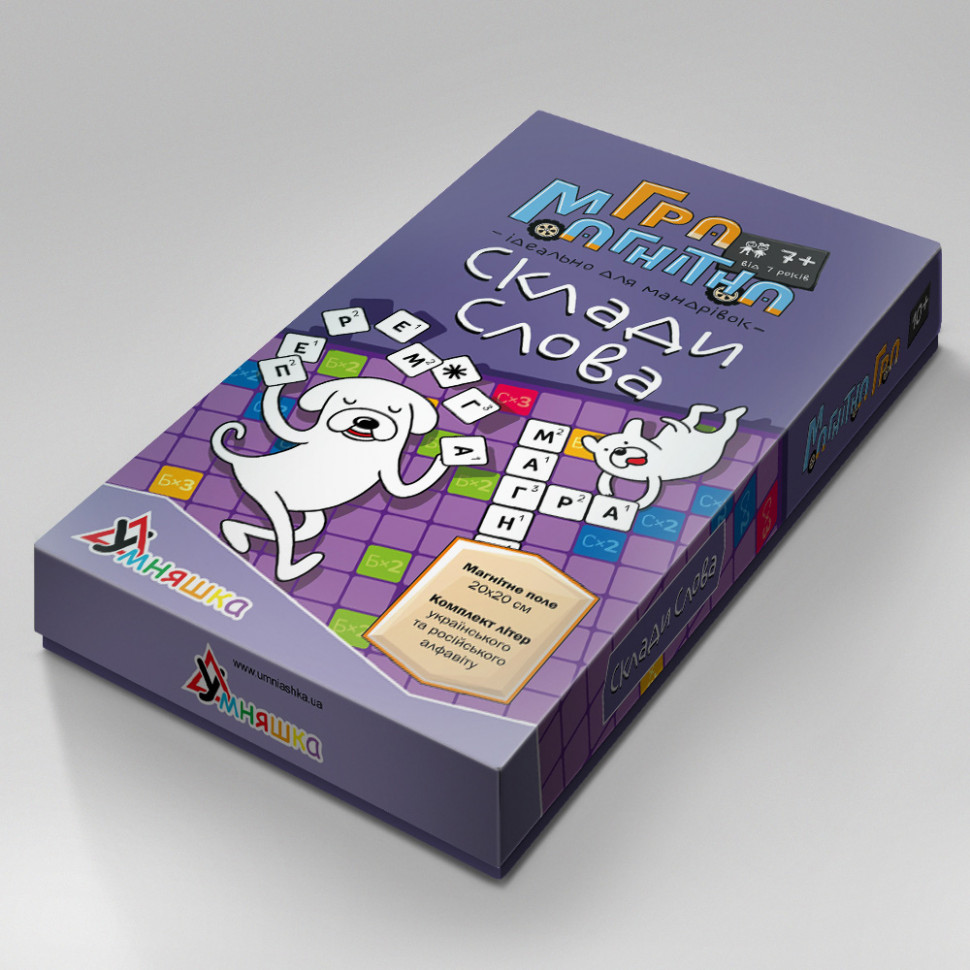 

Игра магнитная "Сложи слово" 1425 УМНЯШКА