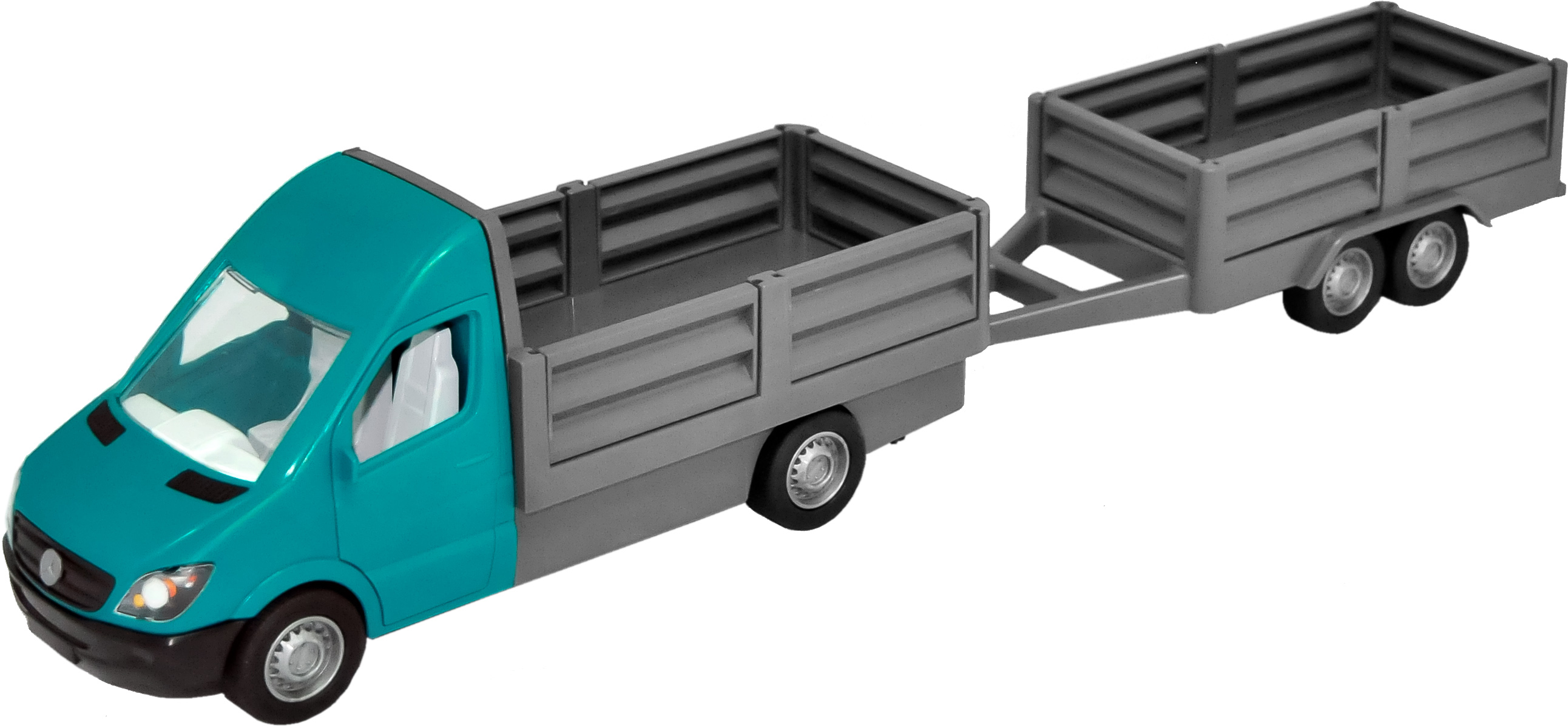 

Автомобиль Tigres Mercedes-Benz Sprinter бортовой с прицепом (39668)