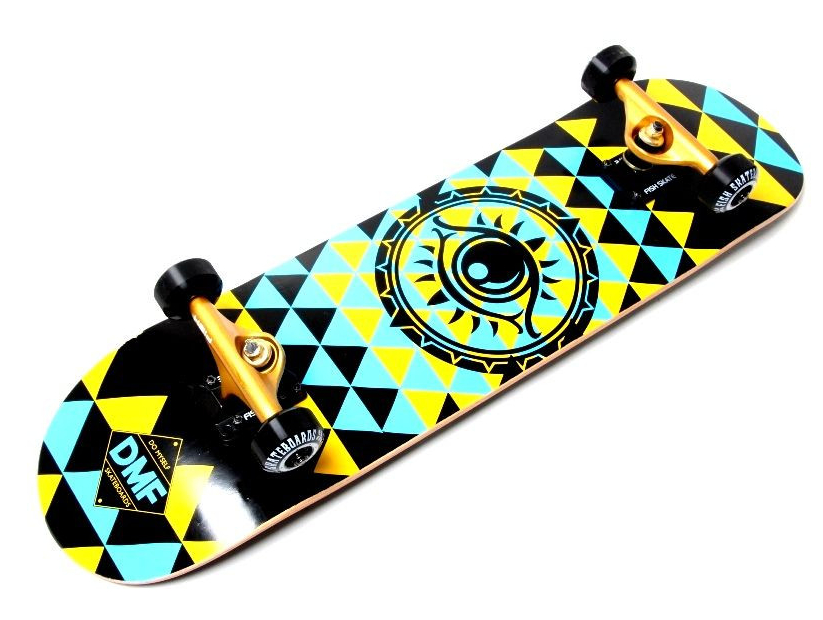 Скейтборд деревянный Fish Skateboard Eye DMF (NST025571480) – низкие ...