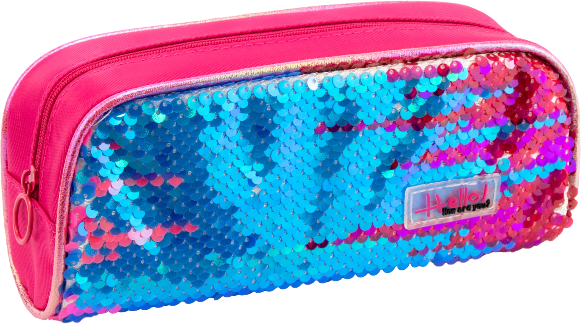 

Пенал с пайетками Cool For School 1 отделение Розовый (6571-pink)