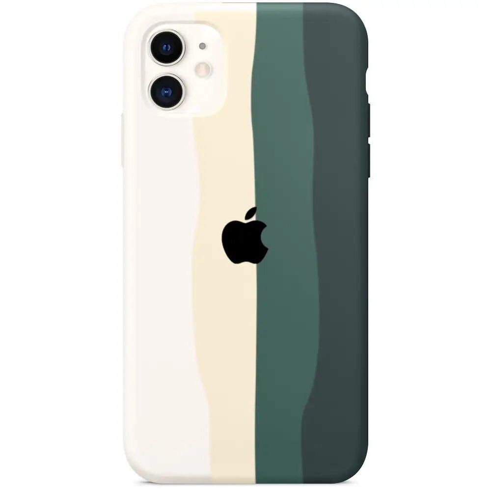 Чехол Silicone Rainbow Case iPhone 11 (02) Green rainbow радужный – фото,  отзывы, характеристики в интернет-магазине ROZETKA от продавца: Lamacaser |  Купить в Украине: Киеве, Харькове, Днепре, Одессе, Запорожье, Львове