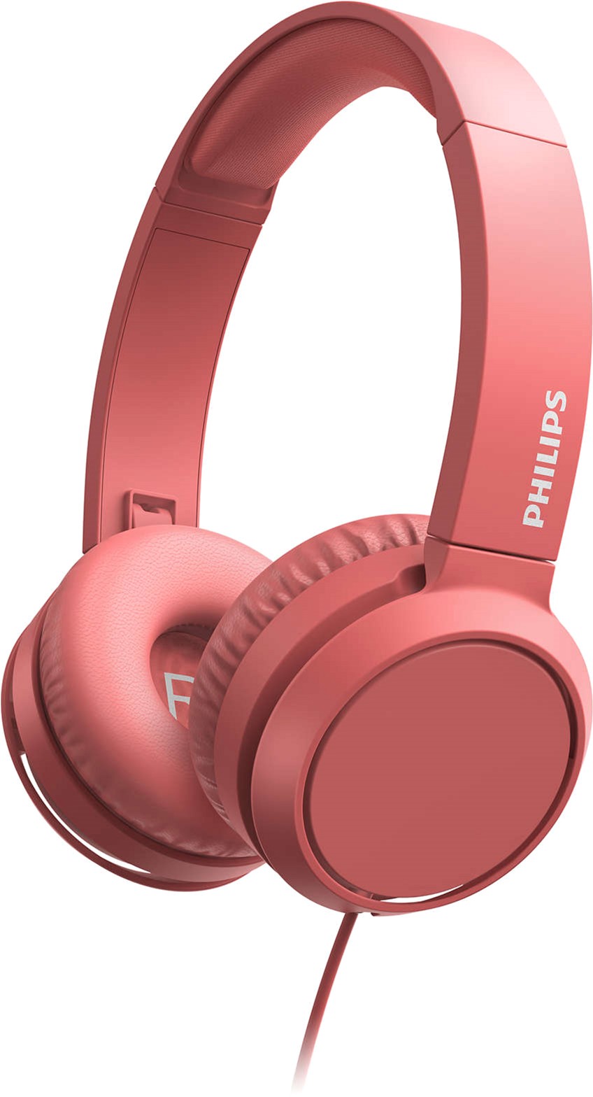

Наушники Philips On-ear headphones TAH4105 Red (TAH4105RD/00)