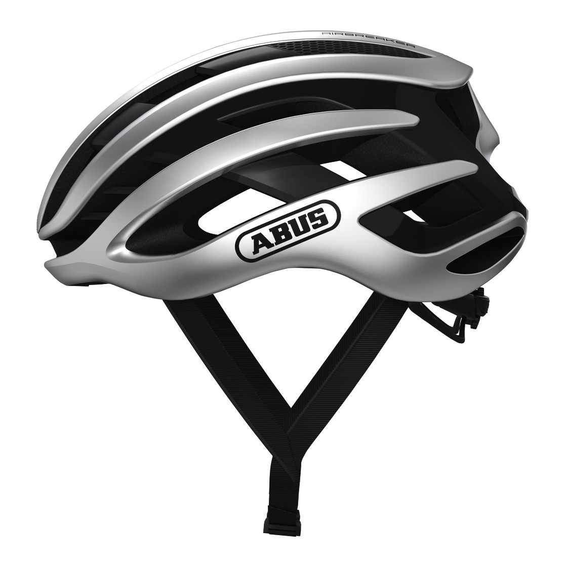

Шлем велосипедный ABUS AIRBREAKER L 59-61 Gleam Silver 817427